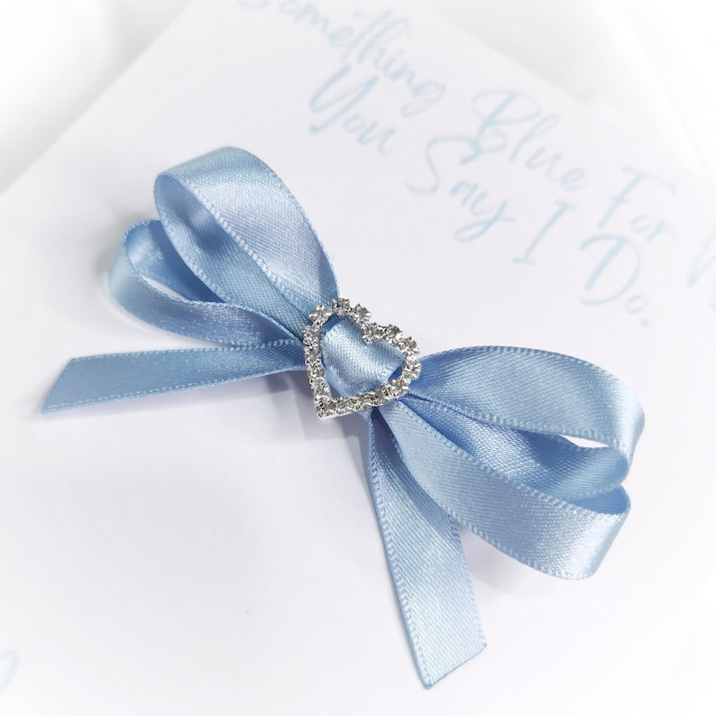 Something blue bouquet charm, Gift for the bride to be, Blue for wedding